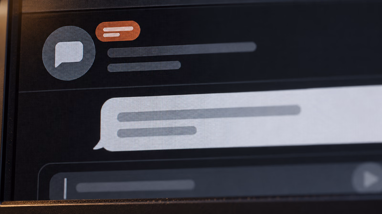 chatbot herkenbaar als ai: de kop van een chatvenster met een avatar en een label